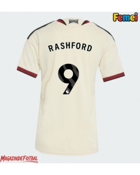 Manchester United Marcus Rashford #9 Tricou Fotbal Replică 2026-27 Femei Treilea